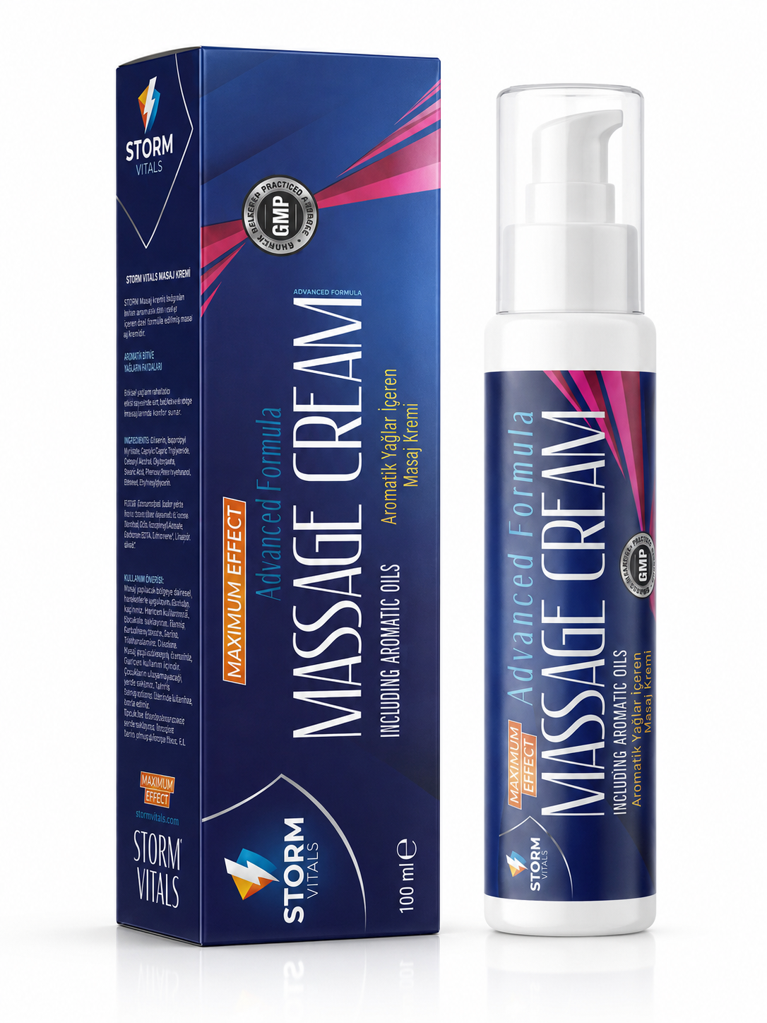 Storm Vitals Massage Cream