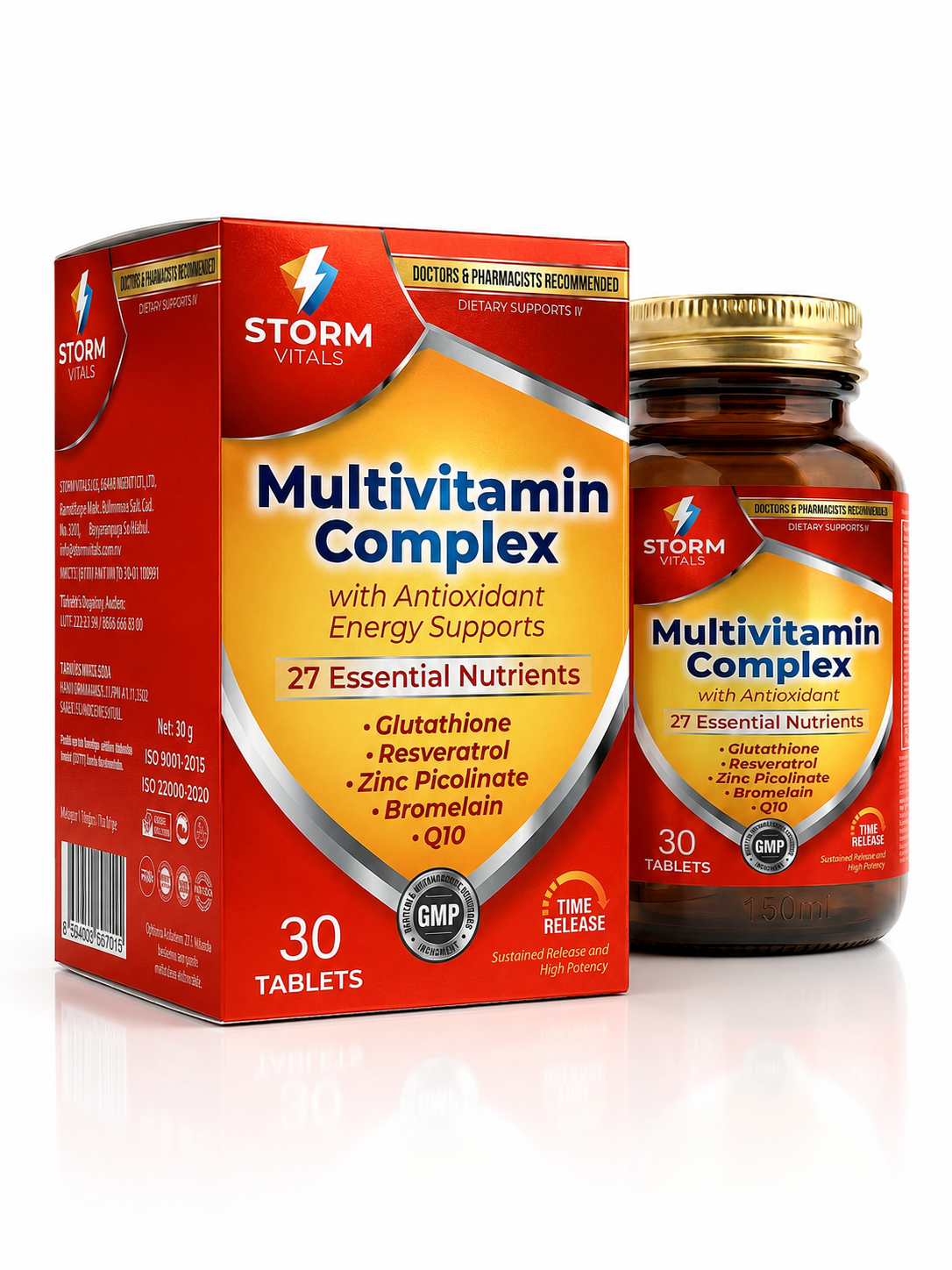 Storm Vitals Multivitamin Complex 30 Tablet