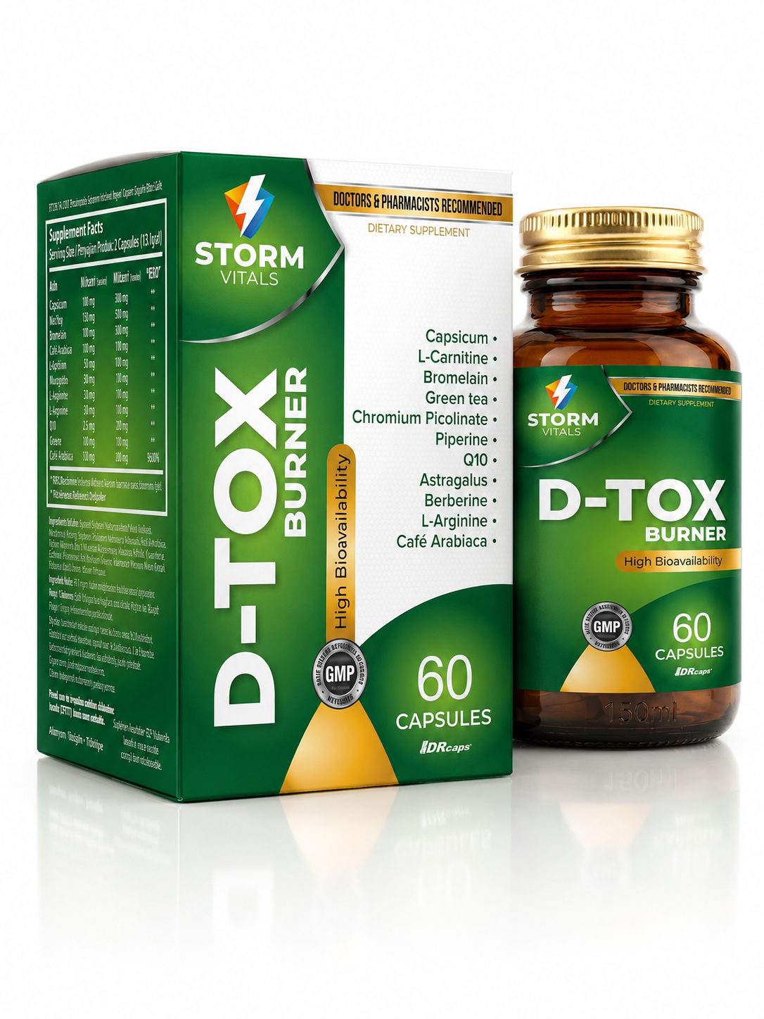 Storm Vitals D-Tox Burner