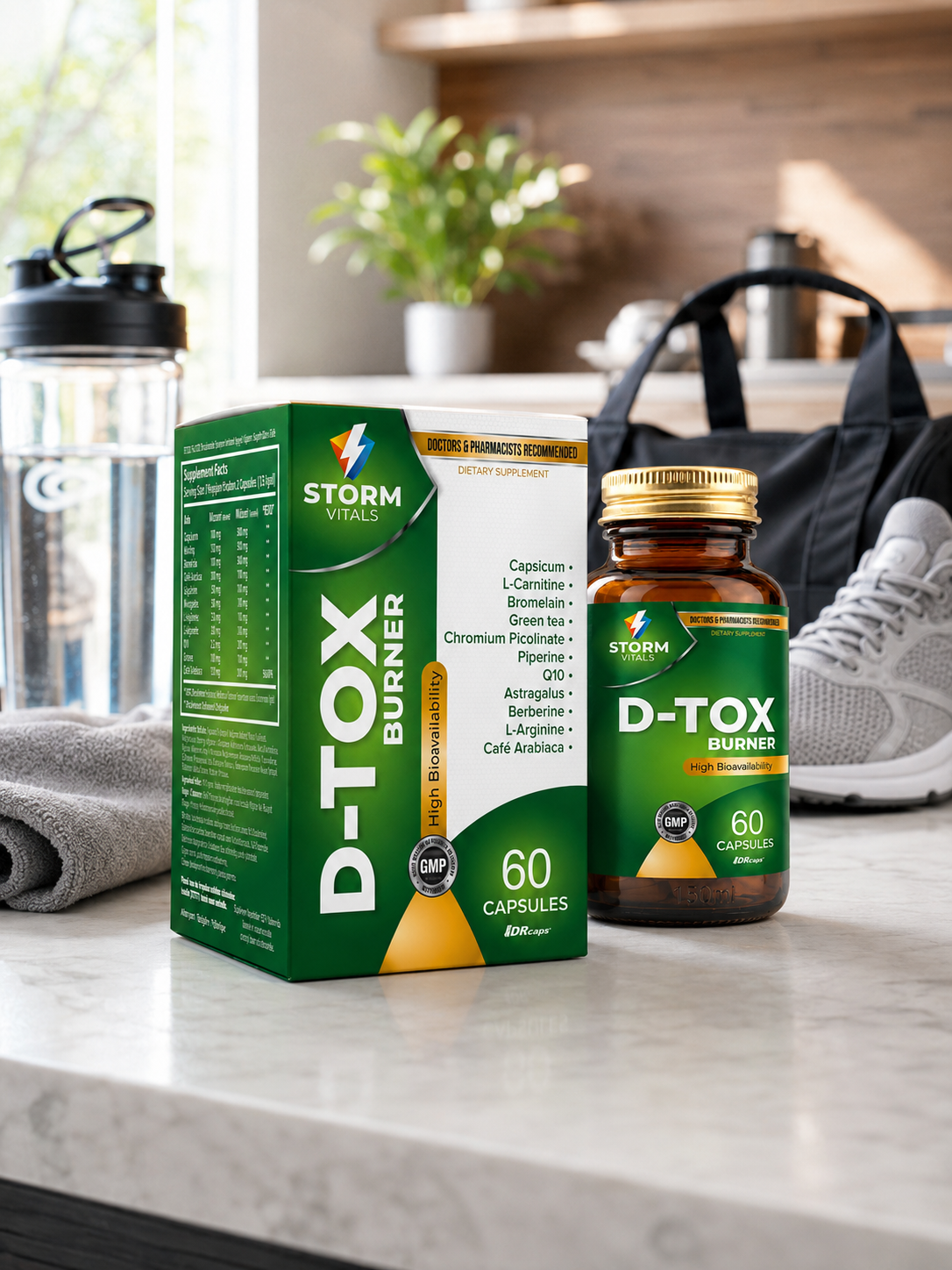 Storm Vitals D-Tox Burner