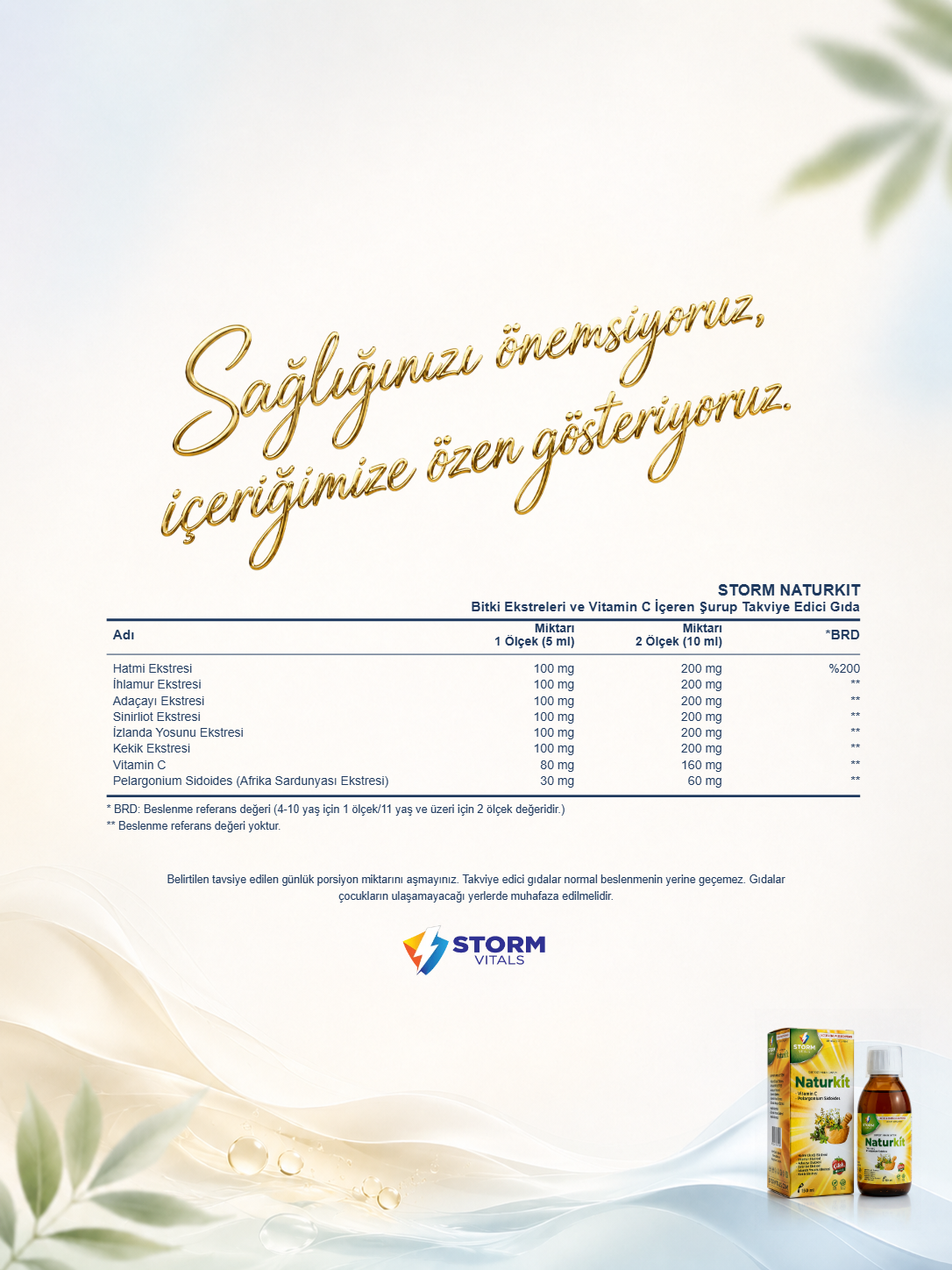 Storm Vitals Naturkit
