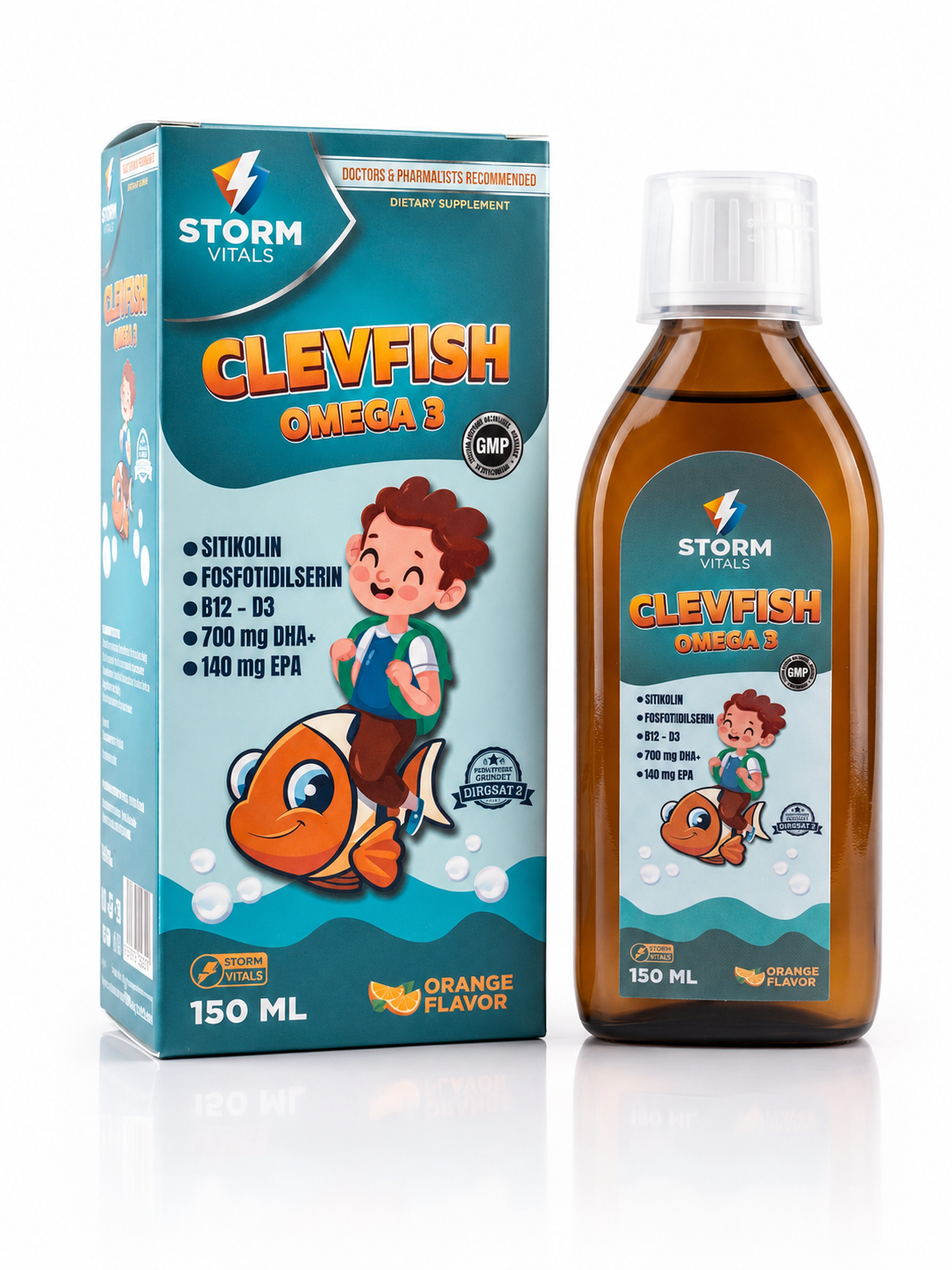 Storm Vitals Clevfish Omega-3 (Kids)