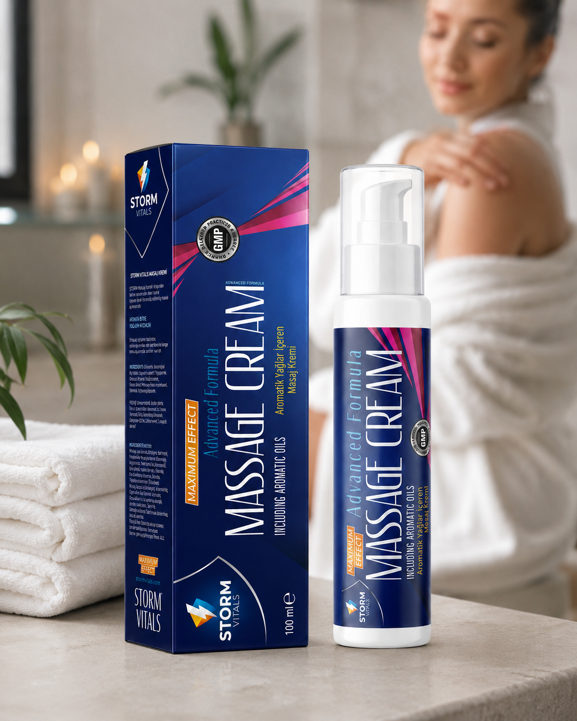 Storm Vitals Massage Cream