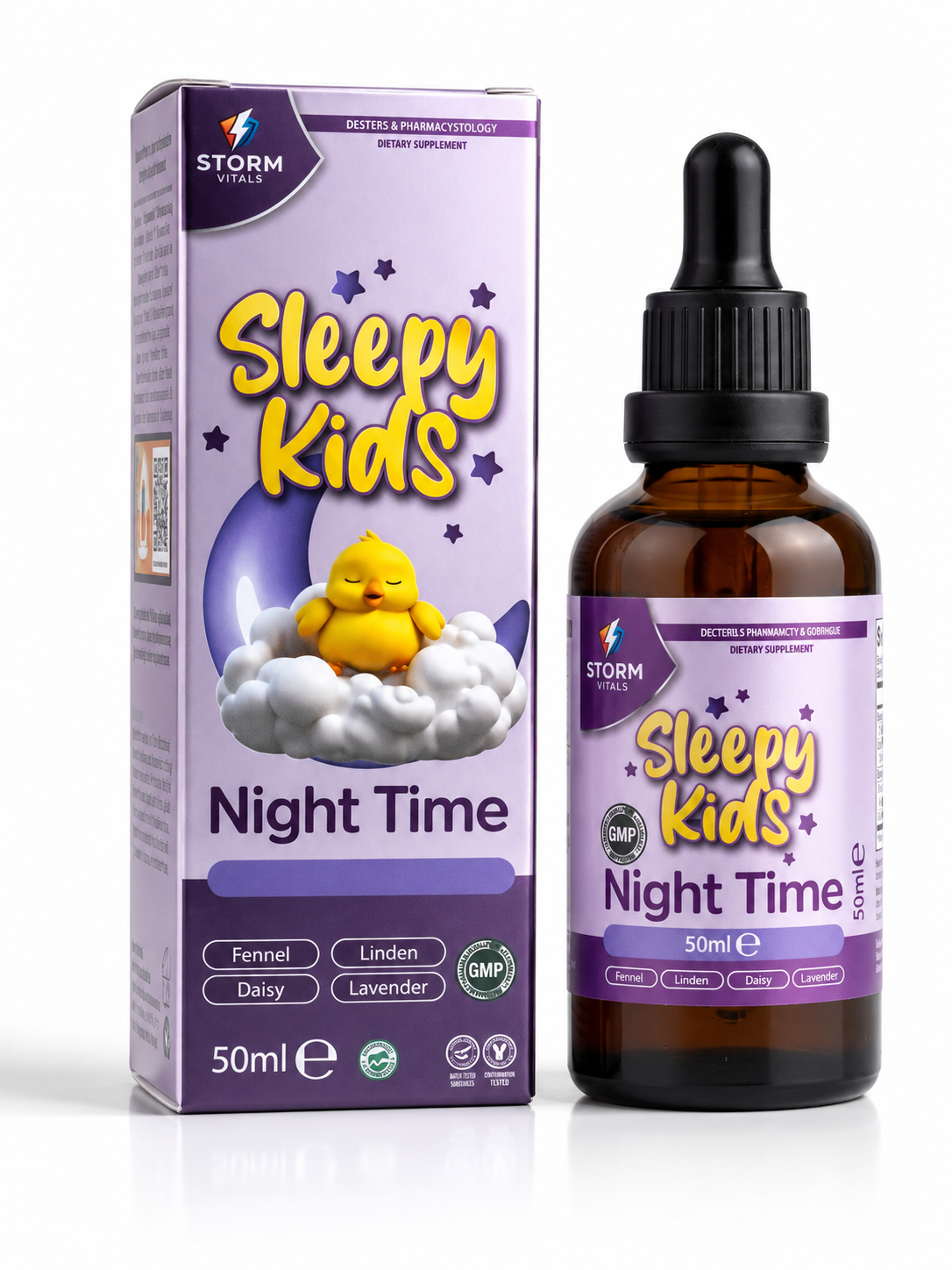 Storm Vitals Sleepy Kids Night Time