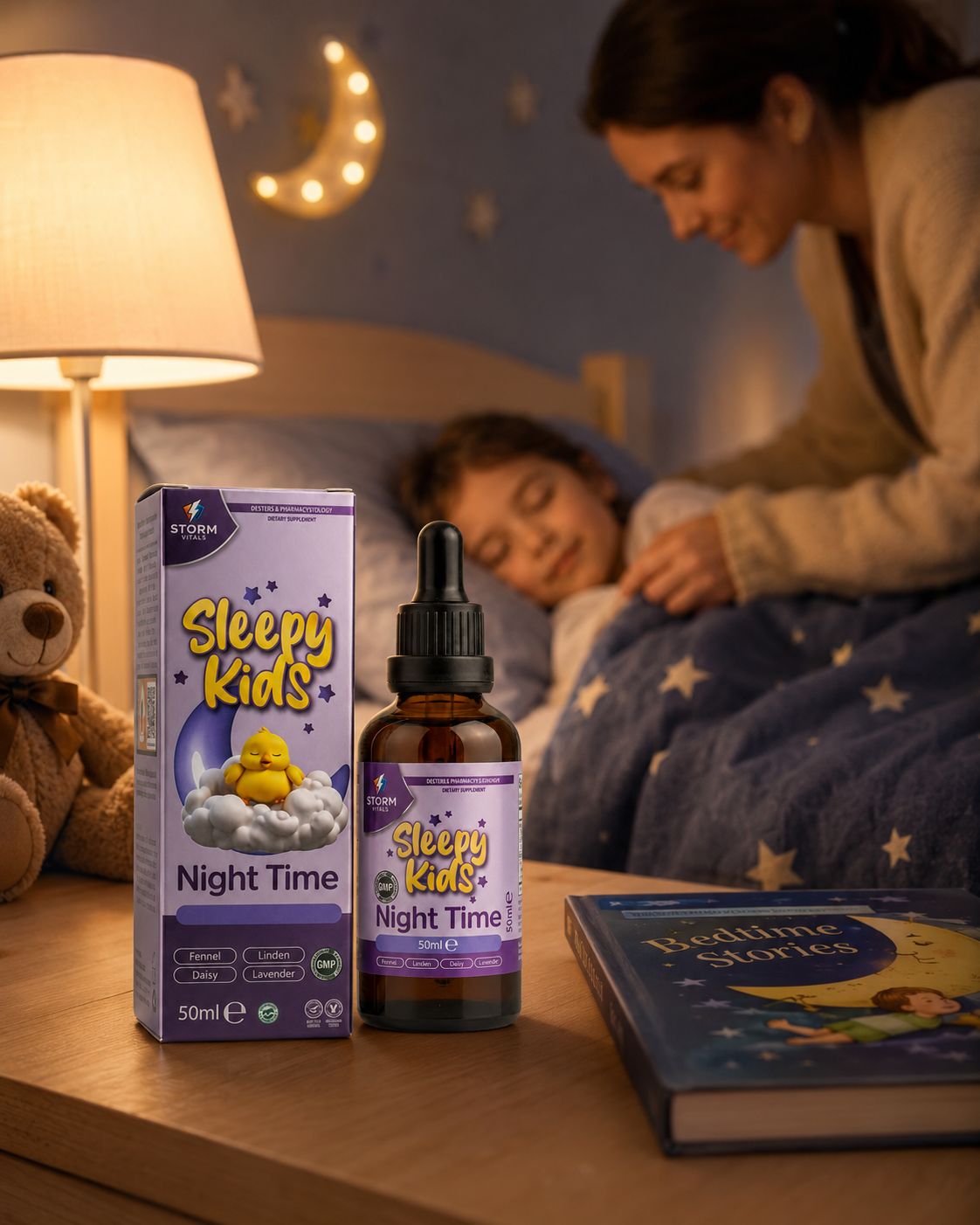 Storm Vitals Sleepy Kids Night Time