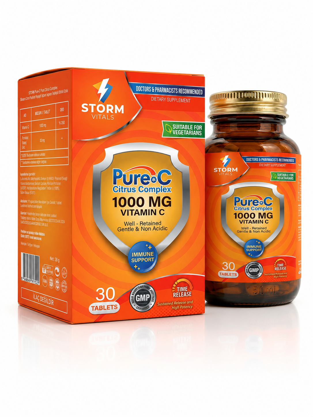 Storm Vitals Pure-C Citrus Complex 30 Tablet