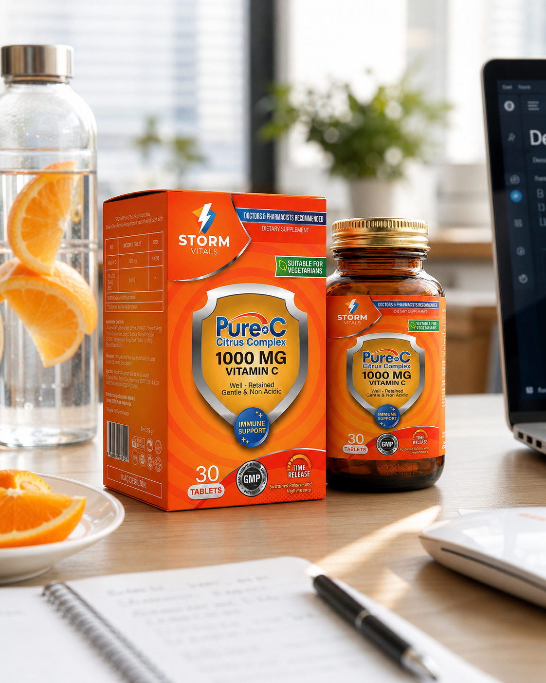 Storm Vitals Pure-C Citrus Complex 30 Tablet