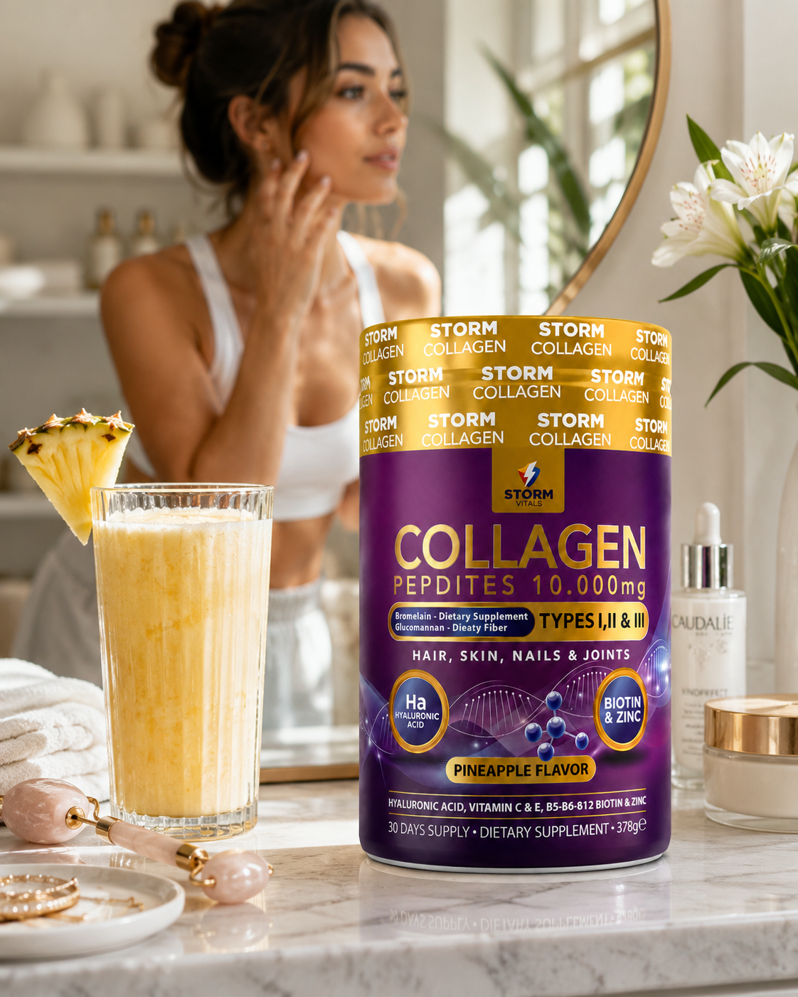 Storm Vitals Collagen Peptides 10.000mg 378 g Toz