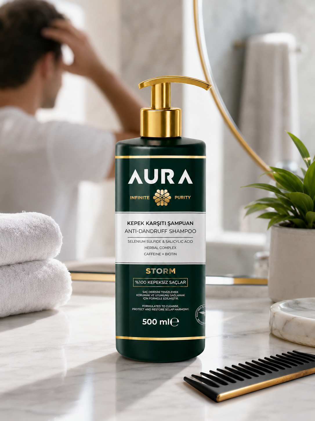 Aura Anti-Dandruff Shampoo