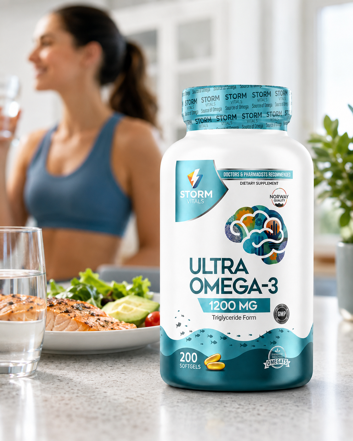 Storm Vitals Ultra Omega-3 1200mg 200 Softjel