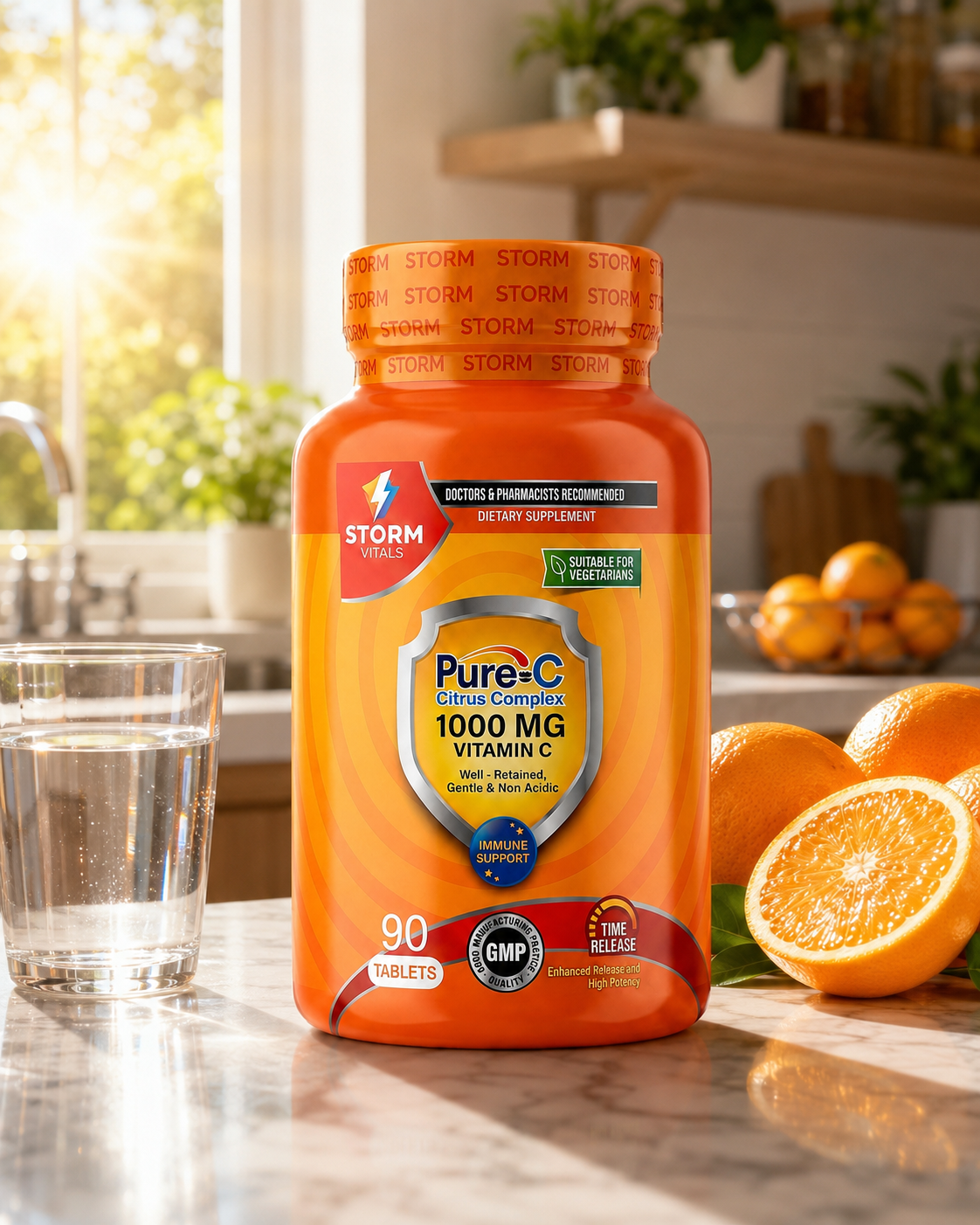 Storm Vitals Pure-C Citrus Complex 90 Tablet