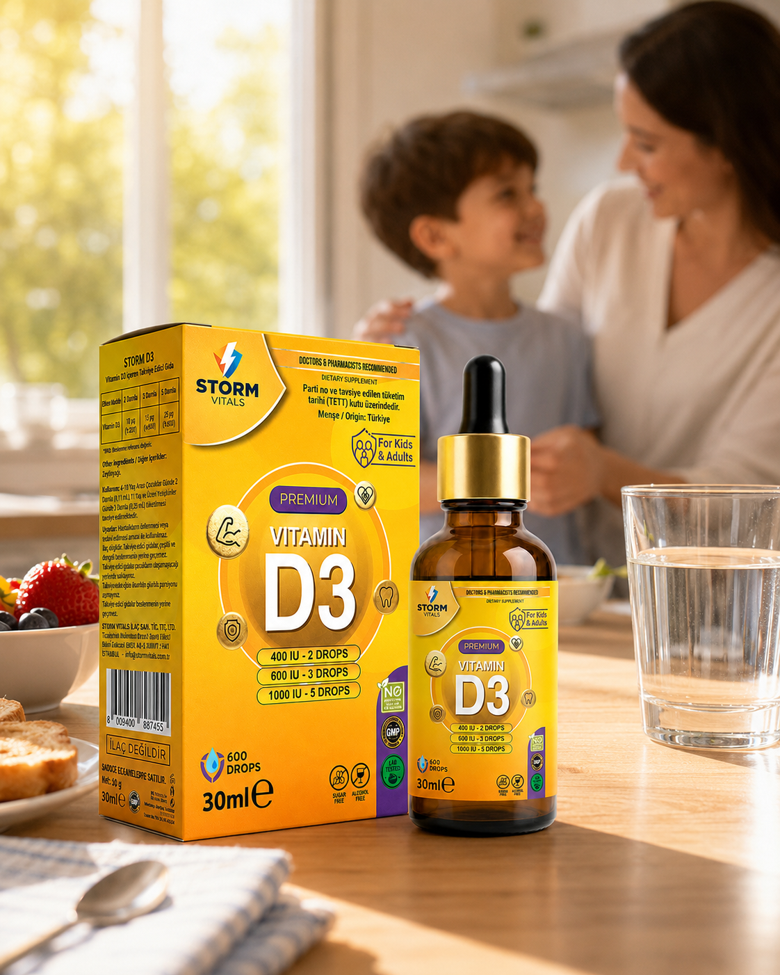 Storm Vitals Vitamin D3