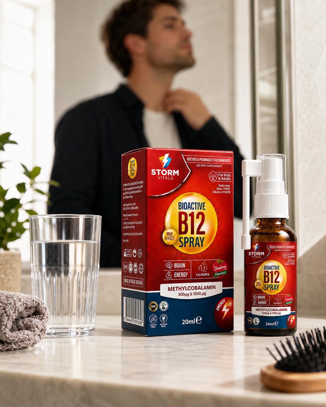 Storm Vitals Bioactive B12 Spray