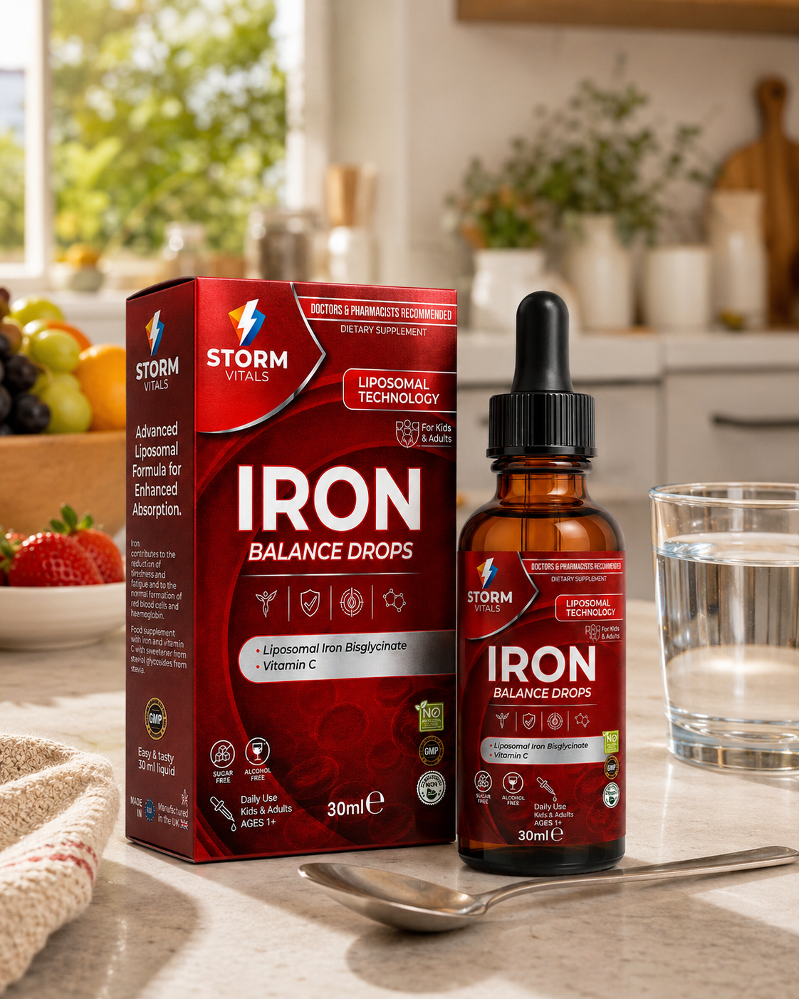 Storm Vitals Iron Balance Drops
