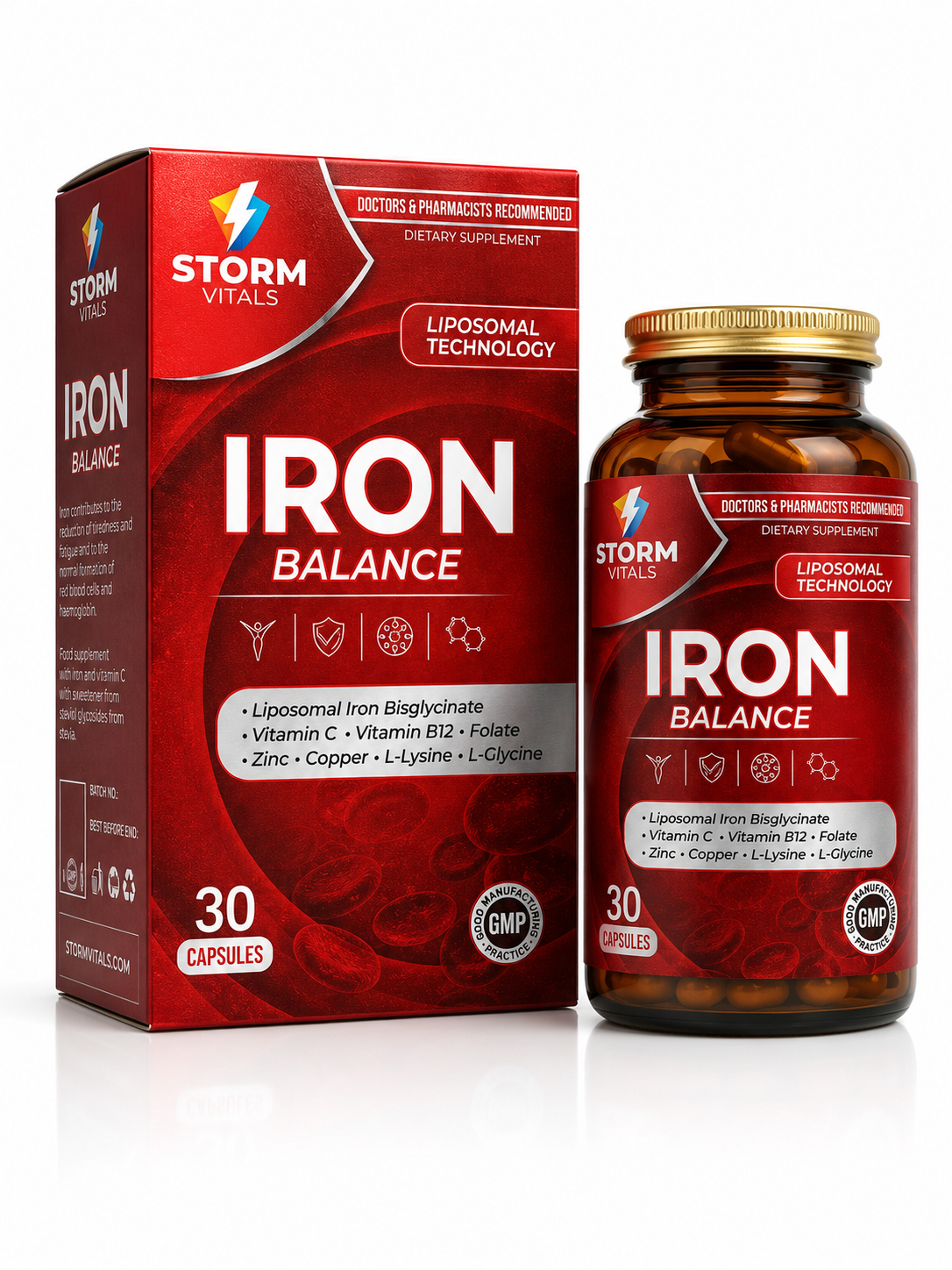 Storm Vitals Iron Balance (Kapsül)