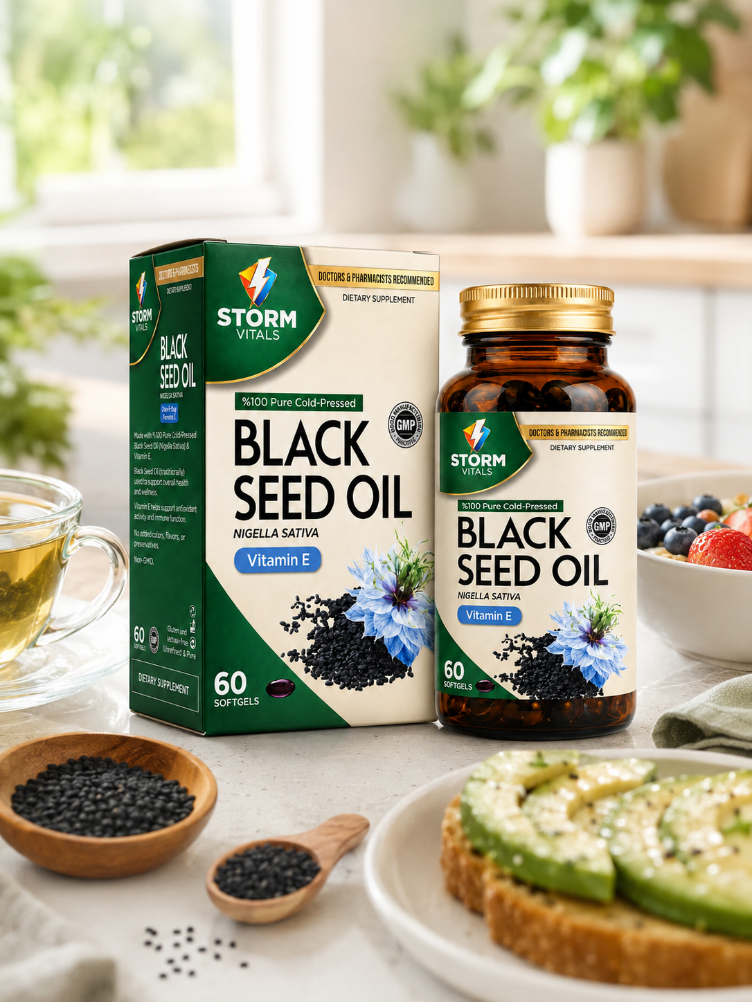 Storm Vitals Black Seed Oil