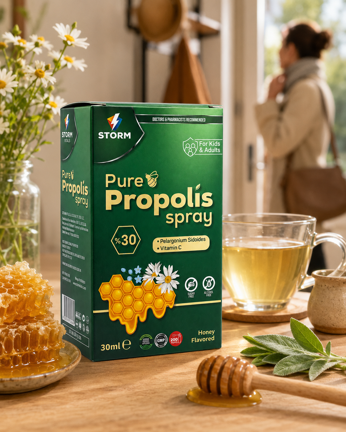 Storm Vitals Pure Propolis Spray