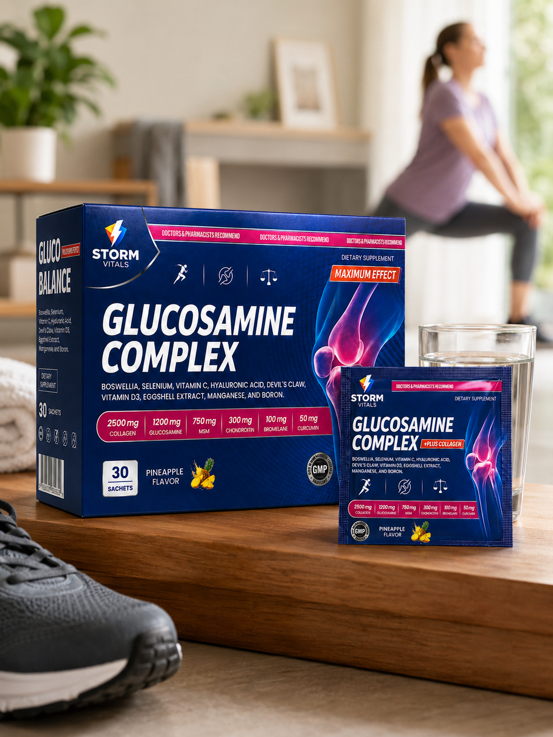 Storm Vitals Glucosamine Complex +Collagen