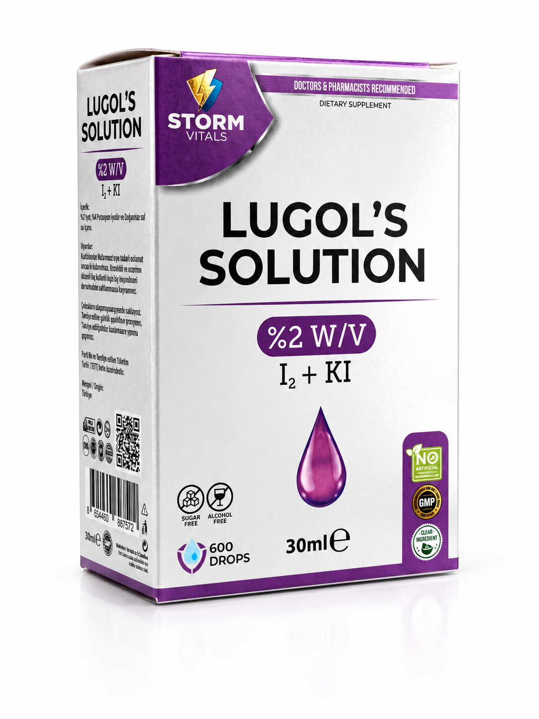 Storm Vitals Lugol's Solution %2 30 ml