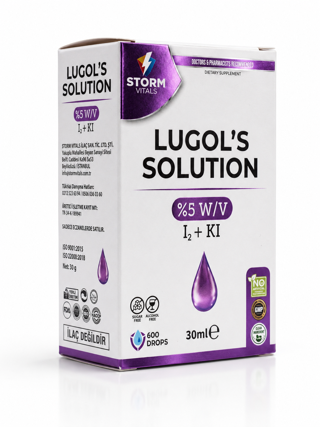 Storm Vitals Lugol's Solution %5 30 ml