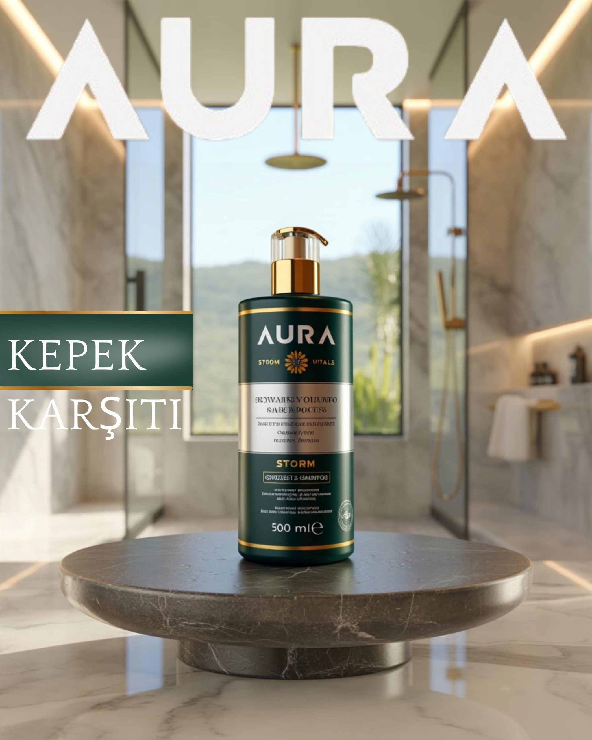 AURA Kepek Karşıtı 500 ml Şampuan